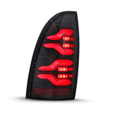 05' - 15' Toyota Tacoma Alpharex LED LUXX Series Tail Lights (Alpha-Black)