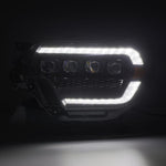 12' - 15' Toyota Tacoma Alpharex LED Nova Series Headlights (Tinted DRL)