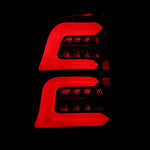 99' - 16' Ford F250/350 Superduty Alpharex PRO-Series LED Tail Lights (Jet Black)