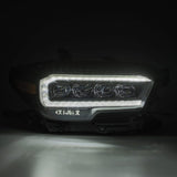 16' - 22' TOYOTA TACOMA ALPHAREX NOVA SERIES LED PROJECTOR HEADLIGHTS (CHROME)