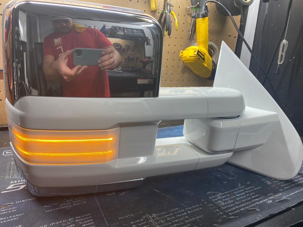 14' - 19' GM Tow Mirror Build – Creative Lighting Source