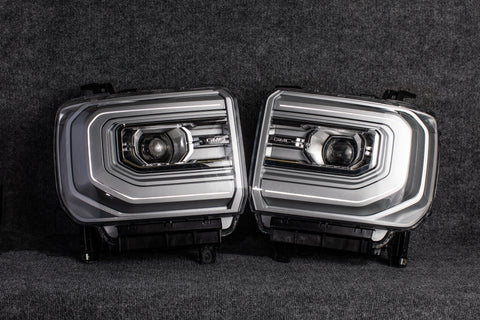 14’ - 19’ GMC Sierra 1/2 Ton LED Headlight Build