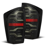 16' - 22' Toyota Tacoma Alpharex LUXX Series Taillights (Alpha Black)