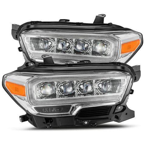 16' - 22' TOYOTA TACOMA ALPHAREX NOVA SERIES LED PROJECTOR HEADLIGHTS (CHROME)